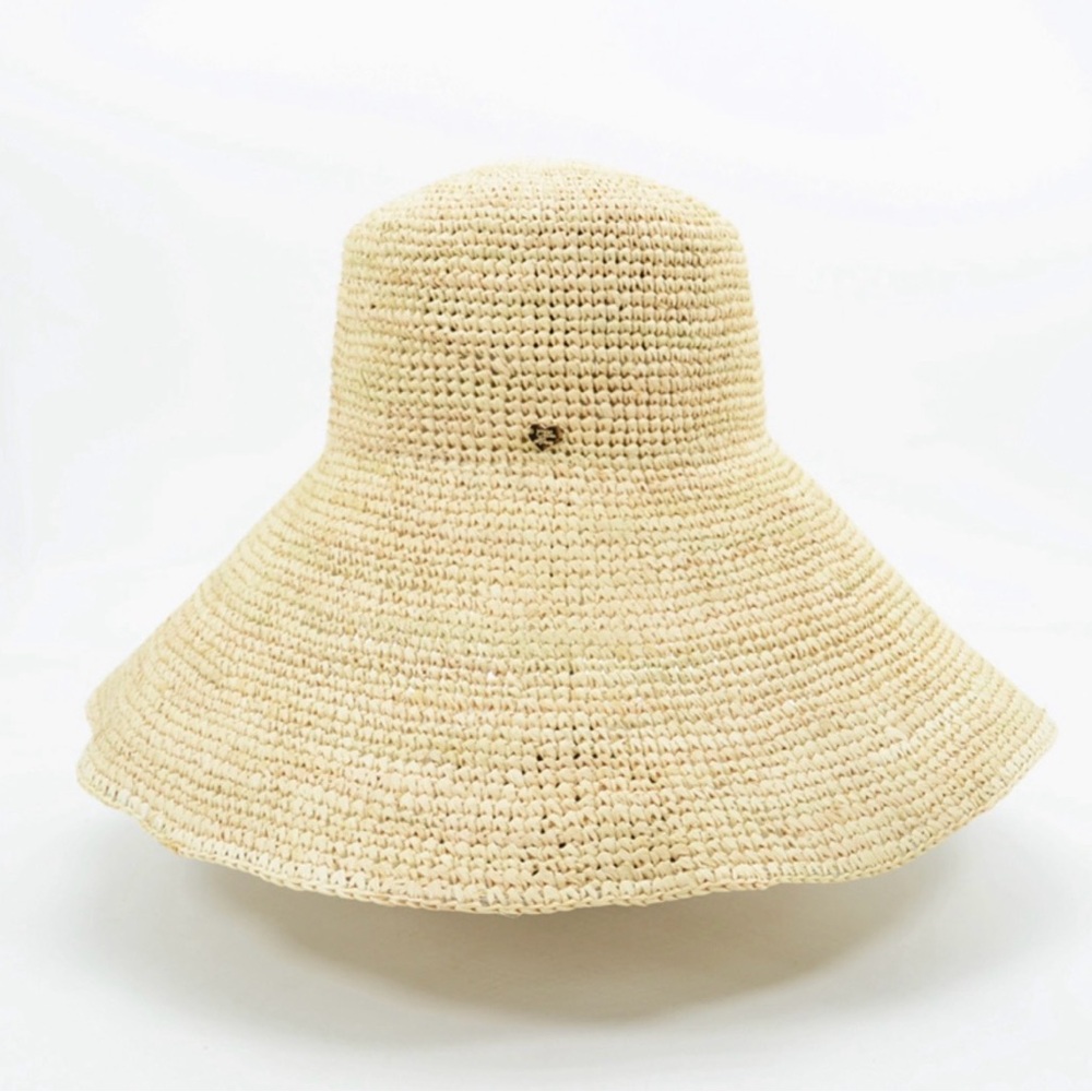 Chic Beige Women's Wide Brim Hat